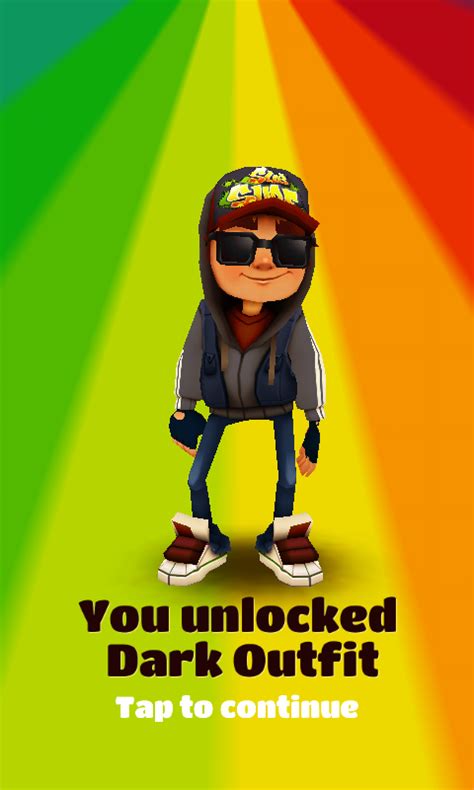 subway surfers jake dark outfit.